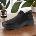 thumbnail image 3 of Mocasines de lona para correr con manos libres y zapatillas de deporte de moda con espuma viscoelástica para hombres, 3 of 9