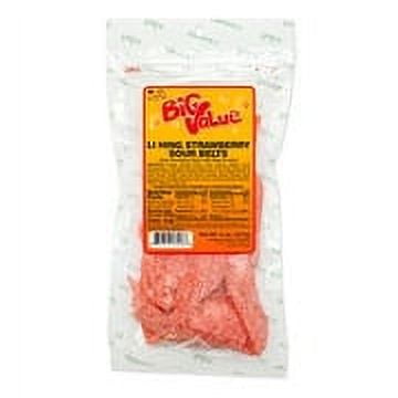 Enjoy BV Li Hing Strawberry Sour Belts (8 oz)