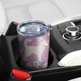 thumbnail image 5 of 20 Oz Goldendoodle Dog and Flower Floral Coffee Tumbler Double Wall Insulated Stainless Steel Water Bottle | Metal Reusable Thermoses Flask with Cup Cap | Leak & Sweat Proof with Anti-Dust Lid, 5 of 7