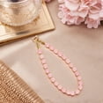 thumbnail image 4 of Elegant 8mm Natural Stone Bead Phone Charm Keychain Handcrafted Jewelry 21cm Length, 4 of 7