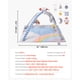 thumbnail image 2 of Baby Play Gym Mat Escalfombra de actividad del tiempo del vientre con 6 juguetes sensoriales, 2 of 5