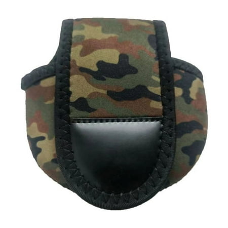 URTERYSER Low Casting-Baitcast Reel Case-Reel Glove for 50 100 200 300-Series Baitcaster Army Green
