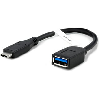 StarTech.com 2m Cord - A to Down Angle Micro B - Down Angled Micro USB  Cable - 1x USB A (M), 1x USB Micro B (M) - Black (USBAUB2MD), 2m / 6 Feet