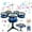 Blue, variant on Kids Drum Set Toys for Boys 3-6 Years, Musical Instruments for Kids, Toys for 2 3 4 5 6 Year Old Boys Girls, Birthday Gifts Toys for Toddlers 3-5 Year Old Boys