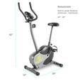 marcy upright mag bike review