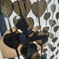 thumbnail image 4 of 4 Pack Valentines Decorations, Valentines Party Decoration, 3.3x6.6ft Black Heart Shape Tinsel Fringe Curtain Valentines Photo Streamer Backdrop for Birthday, Engagement, Wedding Party Supplies, 4 of 5