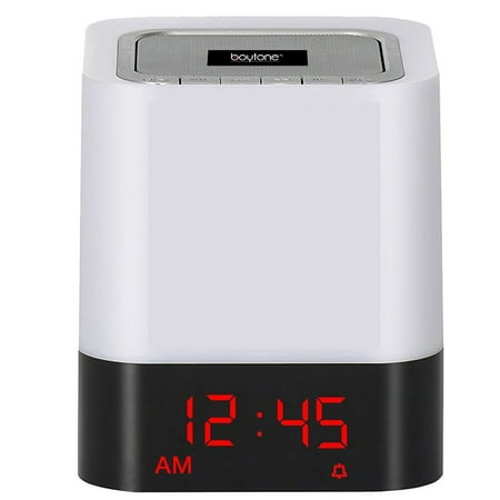 BT Clock Radio Touch Lamp with Red LED BT-83CR