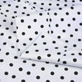 thumbnail image 3 of BNM Soft Deep Pocket 600 Thread Count Cotton Blend Polka Dot Sheet Set, 3 of 9