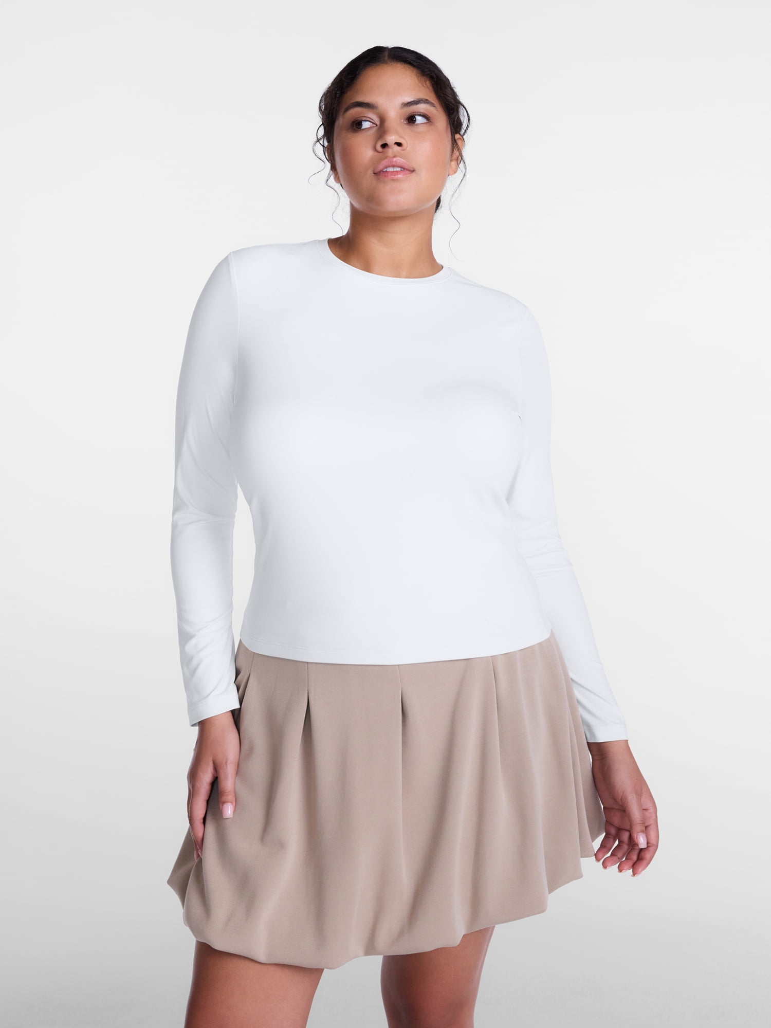 Avia Women’s SoftSculpt Top with Long Sleeves, Sizes XS-XXL