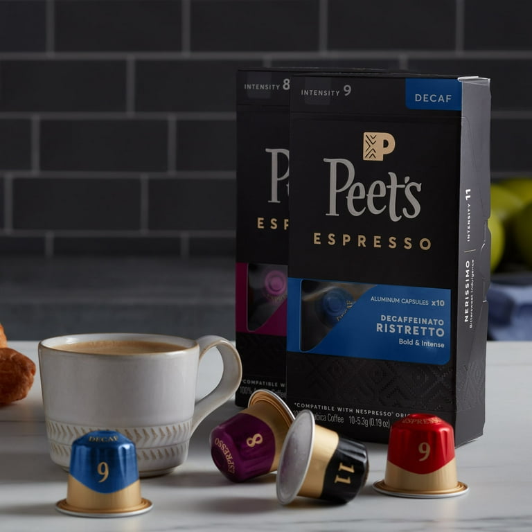 L'OR Espresso and Coffee Pods Including Peet's - 30 Count (2 Sizes), Single  Cup Aluminum Coffee Capsules Compatible with the L'OR Barista Coffee and