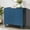 Navy Blue, variant on Christopher Knight Home Modern Moroccan Accent Cabinet, Geometric Wood Doors, Copper Knob, Adjustable Shelves, Navy Blue