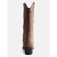 thumbnail image 3 of No Boundaries Women's Studded Cowboy Boots, 3 of 6