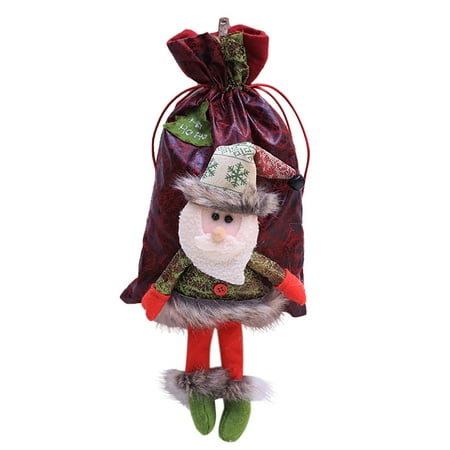 Premium Christmas Decor,Christmas Gifts For Teenage Girls,Christmas Christmas Drawstring Gift Bag Party Present Wrap Candy Bag