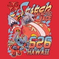 thumbnail image 2 of Mens Lilo & Stitch Hawaiian Galactic Race T Shirt, 2 of 5