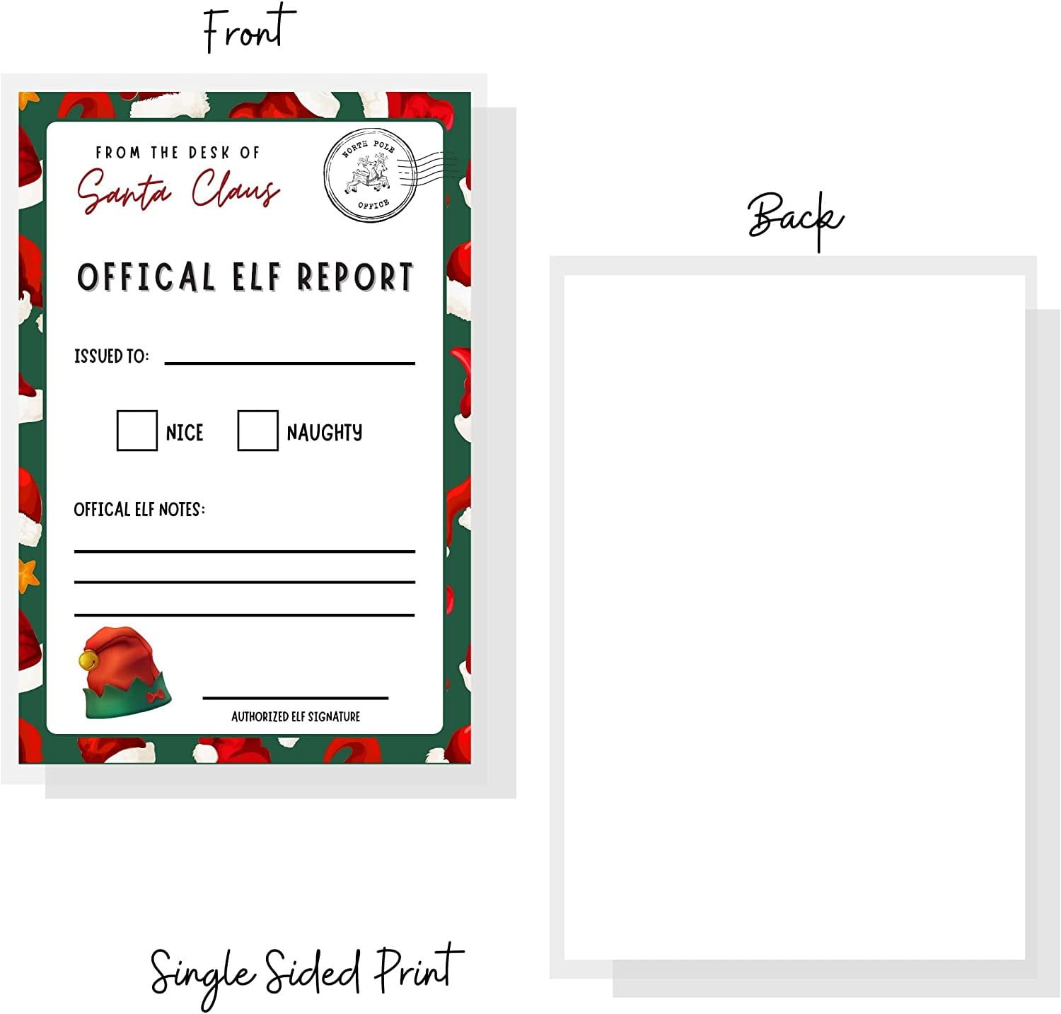 official-elf-report-card-mail-for-santa-naughty-nice-30-pk-5x7-christmas-kids-holiday-elf-game-behavior-post-cards-santa-cam-walmart-com