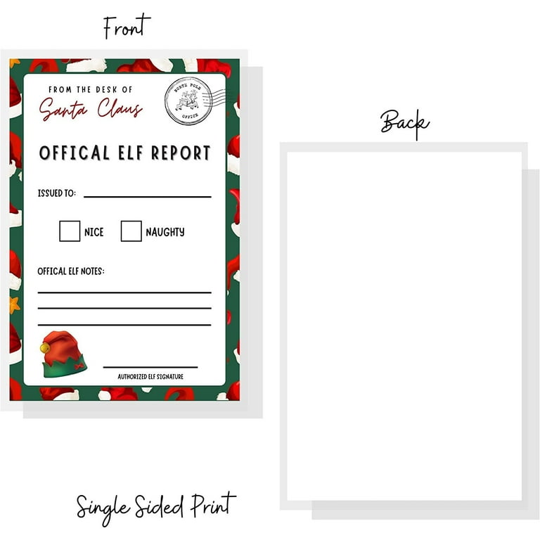 official-elf-report-card-mail-for-santa-naughty-nice-30-pk-5x7-christmas-kids-holiday-elf-game-behavior-post-cards-santa-cam-walmart-com