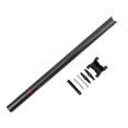 thumbnail image 1 of Soidarity Tija de sillín de bicicleta de montaña tubo de ciclismo resistente profesional Compatible 33,9mm * 580mm poste de asiento de bicicleta de alta Ciclismo Negro luz Soidarity OD023851-01, 1 of 6