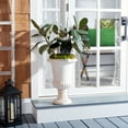 thumbnail image 2 of SAFAVIEH Paul Outdoor Patio Planter, Off-White, 2 of 6
