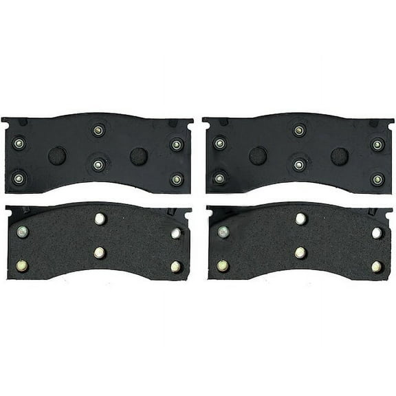 Front Brake Pad Set - Compatible with 1965 - 1967 Ford Thunderbird 1966