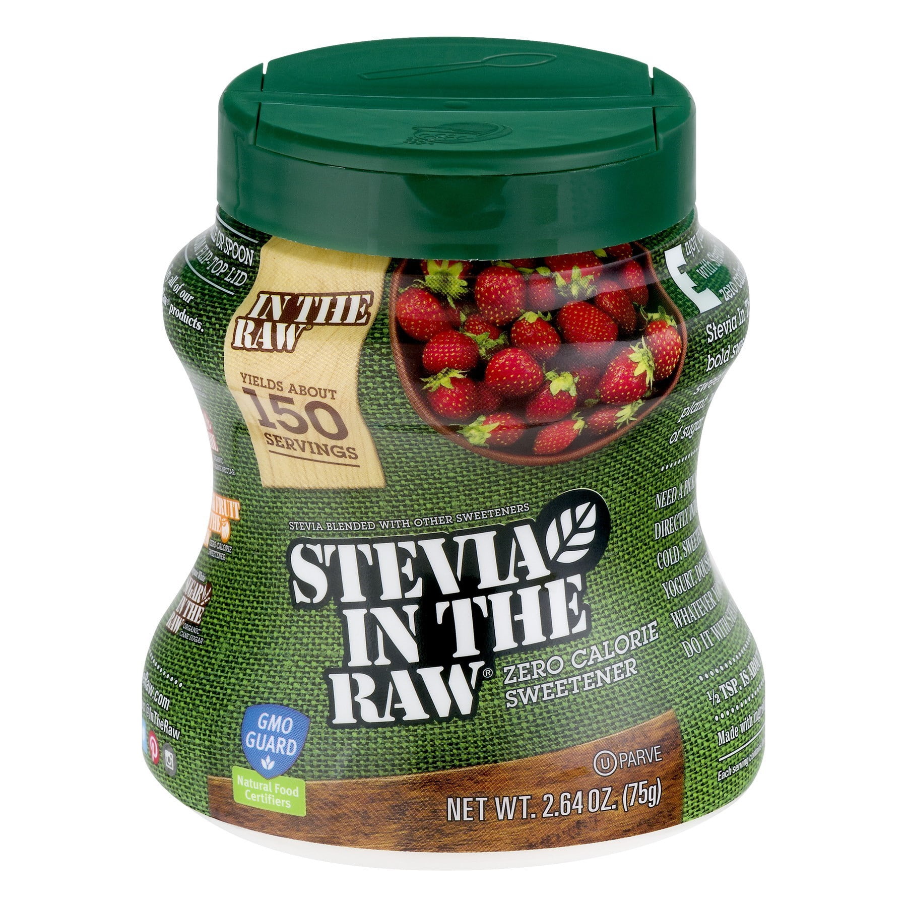 Stevia In The Raw® Zero Calorie Sweetener 2.64 oz. Canister