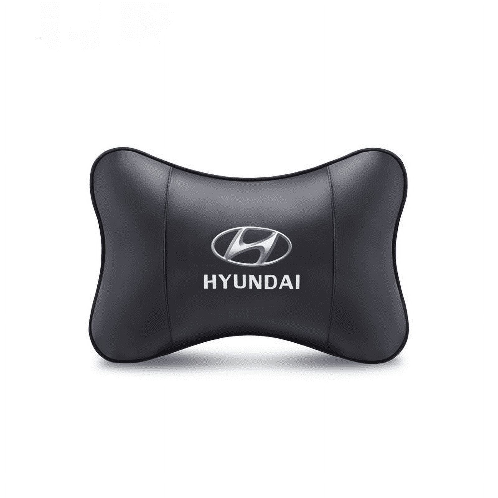 2 Pack For Hyundai Motor Car Seat Pillow Neck Rest Headrest Comfortable Cushion Pad with Car Logo Pattern Pillow Car Accessories Walmart