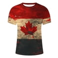 thumbnail image 3 of IROINNID T-Shirts for Big and Tall Men, Summer Essentials Lightweight Thin Basic Round Neck Printed Casual Slim Tops for Men, 3 of 4