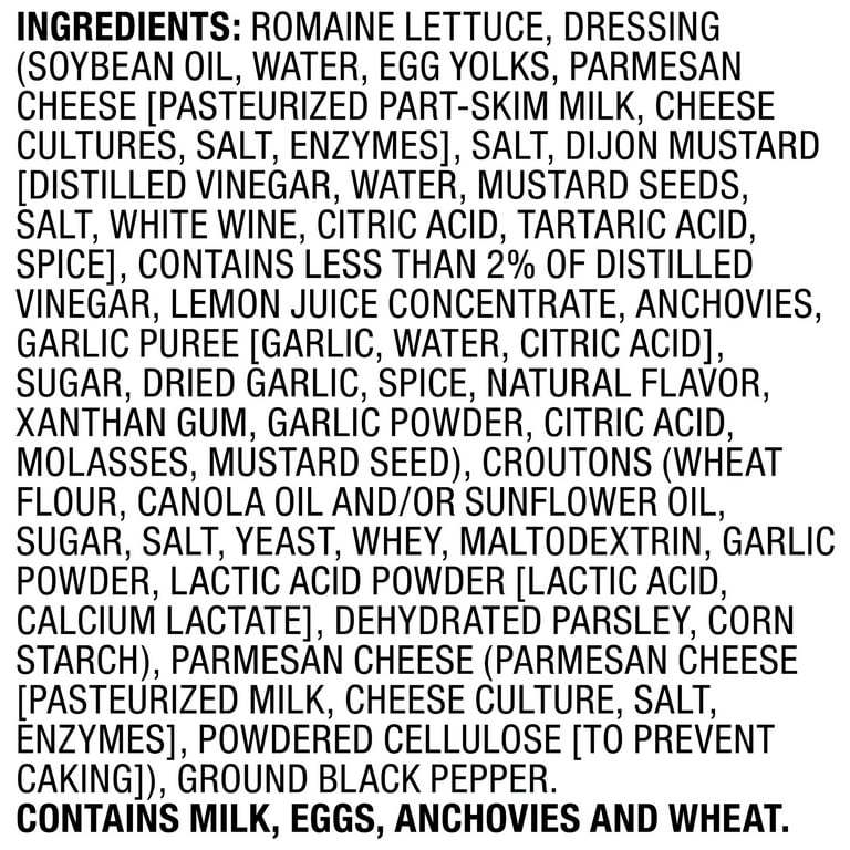 Marketside Caesar Salad Kit, 11.55 oz Bag, Fresh