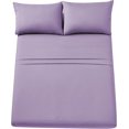 thumbnail image 2 of czcpp-- 3-Piece Bed Sheets Set - Solid Bedding Sheet Set with Deep Pocket - Super Soft Brushed Microfiber - Winkle and Fade Resistant Easy Care - (Twin Size, Lavender), 2 of 4