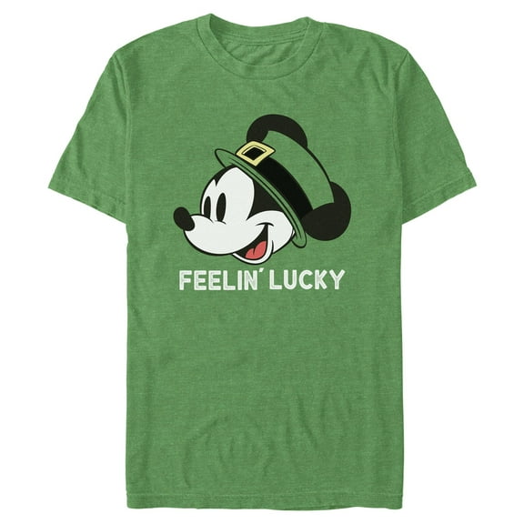 Men's Mickey & Friends Feeling Lucky Graphic T-Shirt
