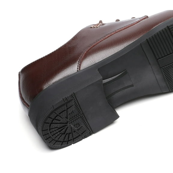 ibasenice 1 Pair High Heels Sole Protectors Rubber Black Shoe Heel Protectors for Men Women