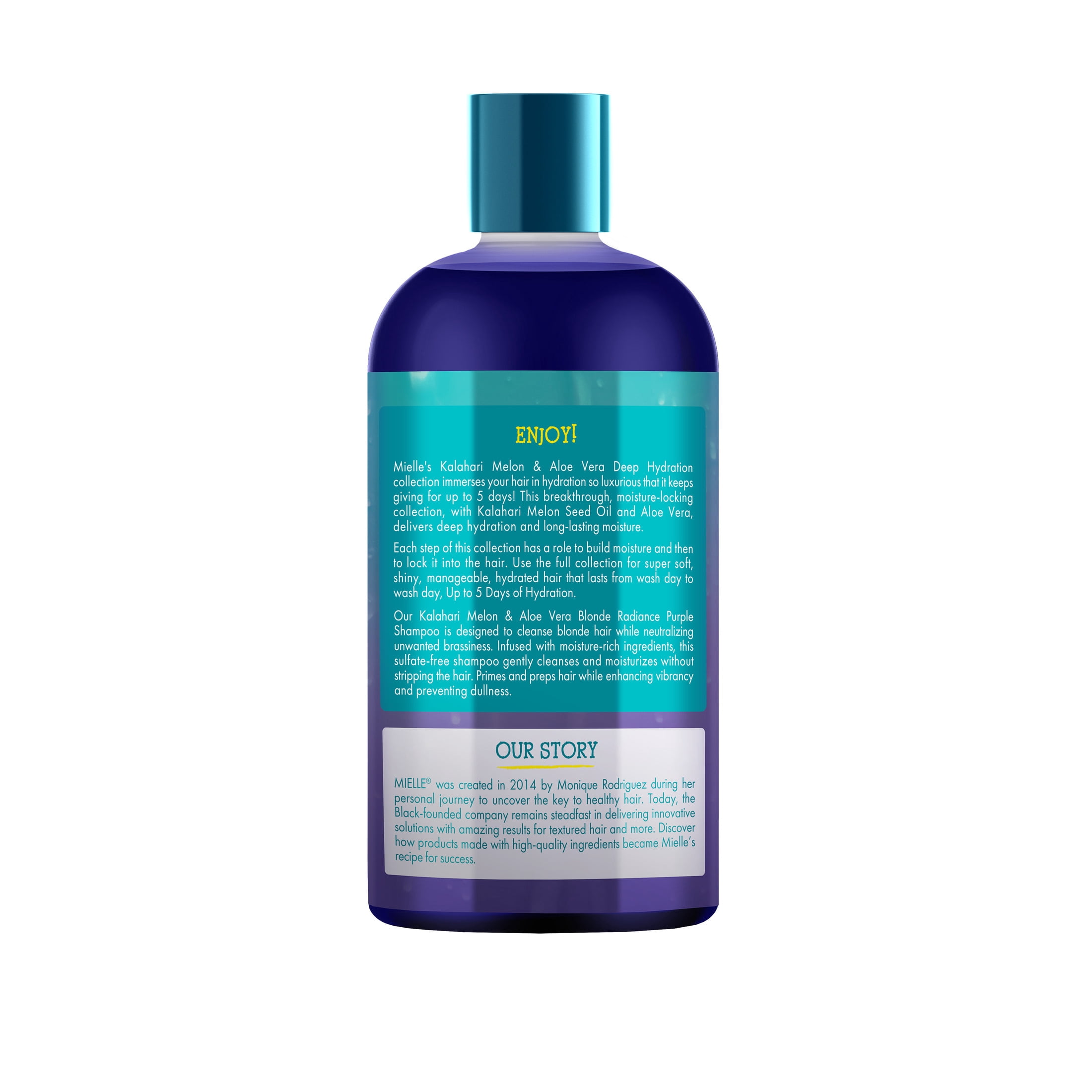 Mielle Kahalari Melon and Aloe Vera Blonde Radiance Purple Shampoo