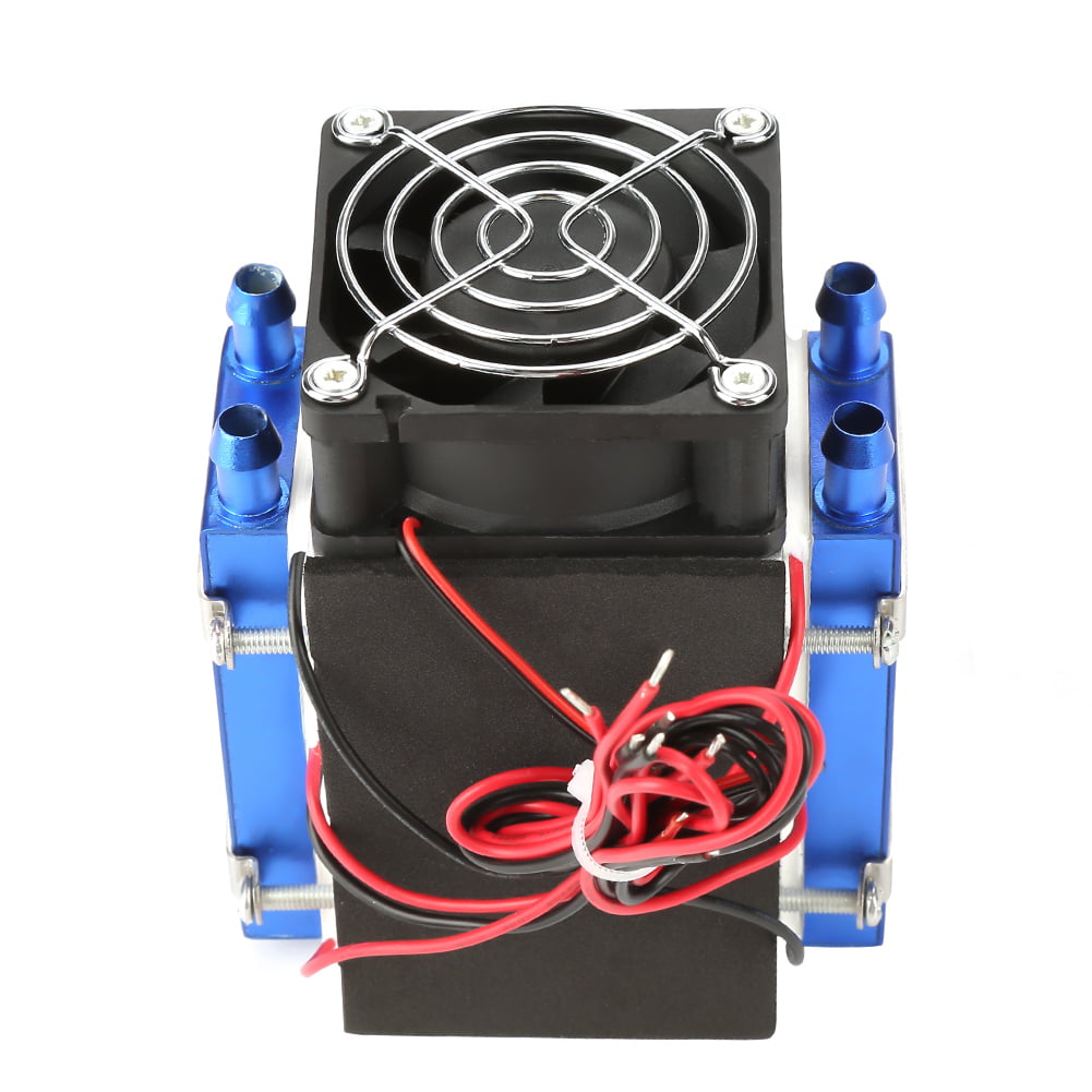 DC 12V 4/6 Chip Semiconductor Refrigeration Machine Cooler DIY Radiator Air Cooling Device Refrigeration Semiconductor Refrigeration DIY Cooling System 4 