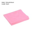 thumbnail image 2 of Uxcell 120cm/46.8inch Mesh Fabric Slightly Stretchy for Backpack Pocket,Netting Bag,Shopping Bag Light Pink 2yd, 2 of 6