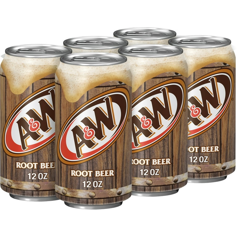 A & W Root Beer 24/12 oz Cans - Beverages2u