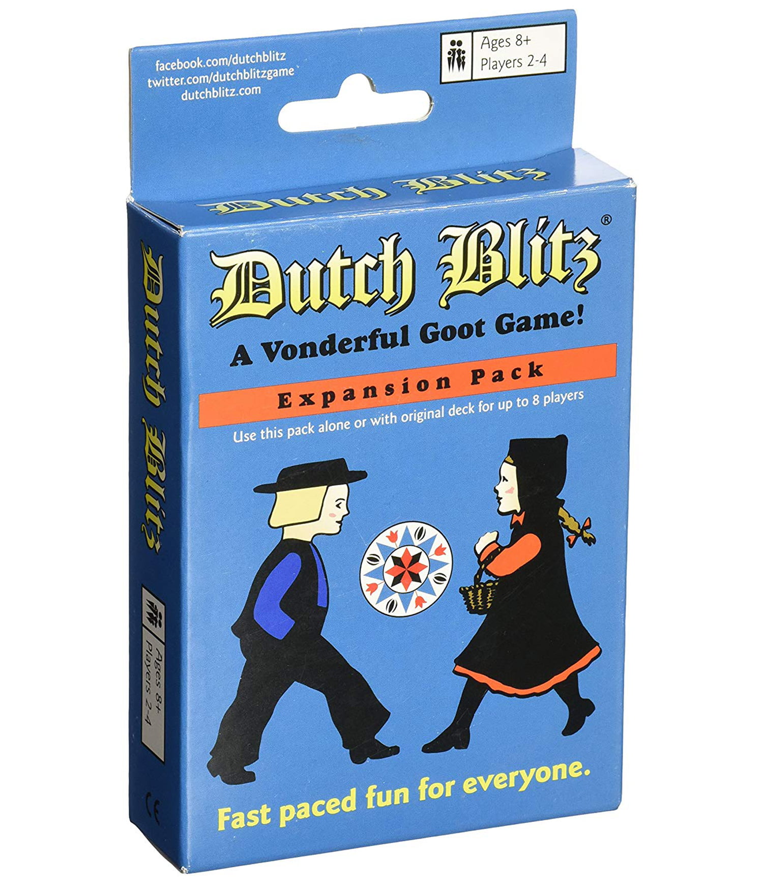 New Dutch Blitz Card Game Original And Expansion Pack Combo Kids Age 8 And up 