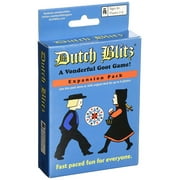 Dutch Blitz Original and Blue Expansion Pack Combo Card Game Set