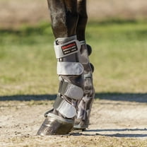 Schneiders Mosquito Mesh II Fitted Horse Fly Boots | Set of 2 | Gray | Medium