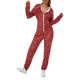 thumbnail image 2 of Ropa de hogar para mujer, mono de terciopelo de doble cara con estampado Digital de elementos navideños de ciervo, pijama con capucha para Otoño e Invierno, 2 of 4