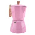 thumbnail image 3 of 4X Latte Mocha Coffee Maker Italian Moka Espresso Cafeteira Percolator Pot Stovetop Coffee Maker 300Ml Pink, 3 of 8