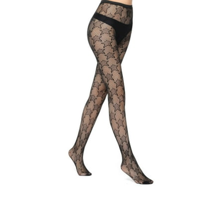 Linyer Black Stockings Various Patterns Passionate Mysterious High Waist Cosplay Prop Fancy Dress Tights Sweet Gift Panty-hose 6032 Free Size