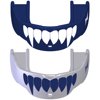 Tapout Battle Fang Mouthguard 2-Pack - Adult - Blue/White and White/Blue