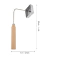 thumbnail image 2 of PTOOTP Kitchenware French Fries Mould 1 Set Cooking Tool Square Design 11.4x2.8x0.9in Silver, 2 of 7