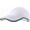 White, variant on Minzimin Foldable Mesh Sports Cap with Reflective Stripe Breathable Sun Runner Cap