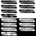 thumbnail image 5 of Car Vinyl Stripe Rearview Mirror Decal Strips Auto Side Body Accessories For SVR Discovery Velar Evoque Range Rover BK For Freelander, 5 of 5