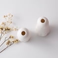thumbnail image 5 of Set of 5 Cute Ghost Mini Bud Vases for Halloween Decor - Handmade Miniature Ceramic Vases for Small Flowers, Single Stem Flowers - Unique Home Decor, Wedding Party Favor, Birthday Gift, 5 of 14