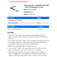 thumbnail image 2 of Heater Hose Set - Compatible with 2008 - 2010 Ford Expedition 5.4L V8 2009, 2 of 2