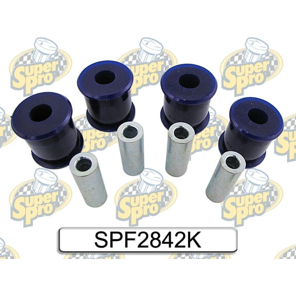 SuperPro SPF2842K Front Upper Suspension Control Arm Bushing Kit Compatible with 84-06 Cherokee, Wrangler, Grand Cherokee