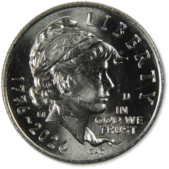2026 D Emerging Liberty American 250th Anniversary Semiquincentennial Clad Dime Uncirculated
