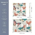 thumbnail image 2 of Yayeee Toggle Light Switch Wall Plate 3-Gang 6.37"x4.48" Decorative Outlet Cover, Colorful Butterflies, 2 of 7