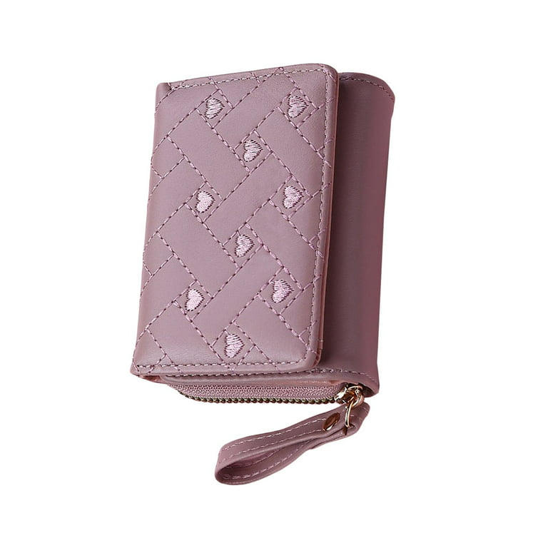 Tureclos Women's Cute Luxury Trifold Wallet